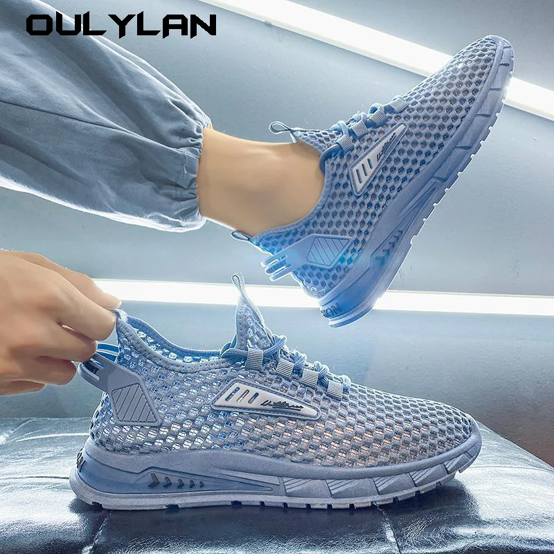 Men Sneakers Comfortable Trend Everything Breathable New Casual ShoesHollow and Breathable Mesh Summer Size 39-44