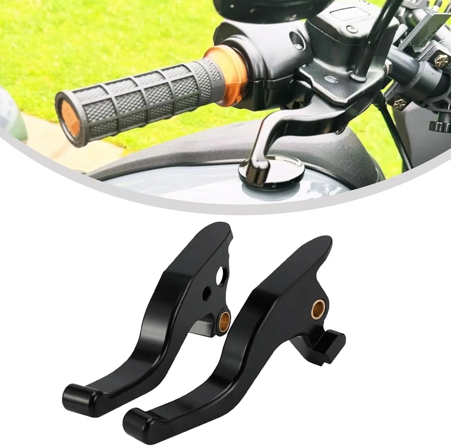 

CNC Shorty Brake Clutch Levers for Harley-Davidson Softail, Low Rider, Sport Glide, Street Bob 2015-2024 Black
