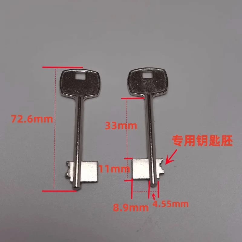 

2pc Special Key Blank for Small Blade Lock Double Flagpole Key Blank Key Blank