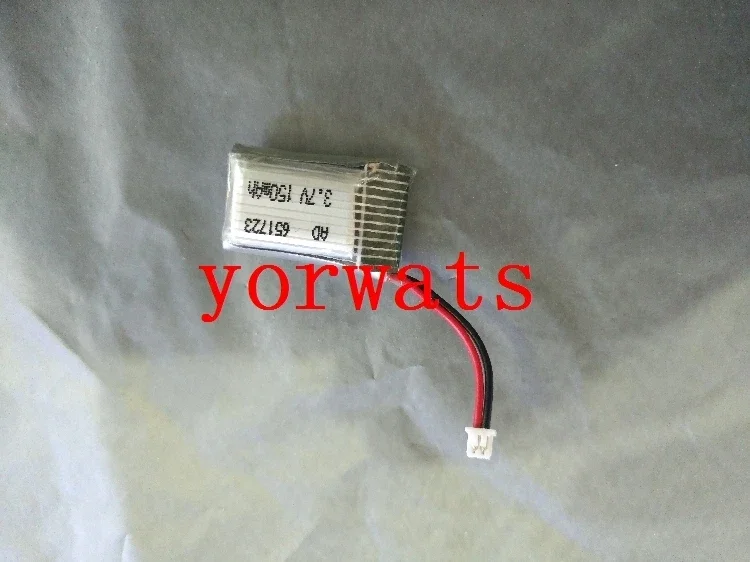 جديد حار خلية ليثيوم أيون قابلة للشحن 3.7 فولت بطارية ليثيوم بوليمر وضع الهواء معدل عال 651723   150 مللي أمبير مع المكونات 1.25