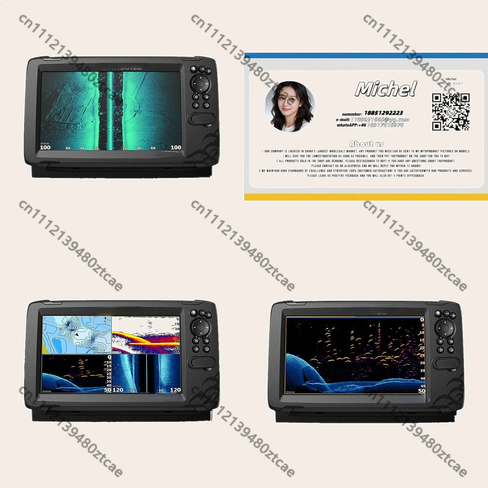 

Portable Sonar Fish Finder Ice Boat Kayak Fishing Depth Locator
