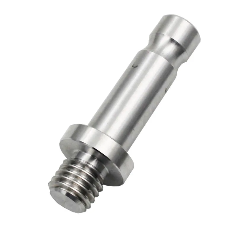 M12 to Dia12 LK Centering Rod Pole Prism Adapter Connector Aluminum Alloy Accessories 1PCS