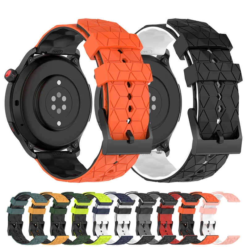 

20 22mm Silicone Band for Samsung Galaxy Watch Active 2 Active 3 Gear S2 Watchband Bracelet Strap for Huami Amazfit bip GTR GTS