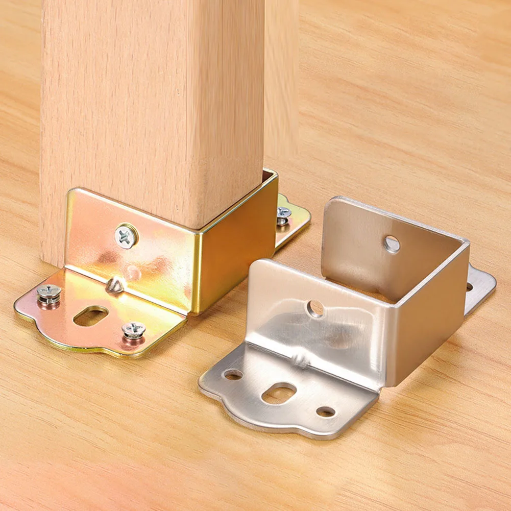 Staffe per binari del letto resistenti alla ruggine Gruppo telaio del letto Stabilità migliorata Installazione con finitura zincata con viti