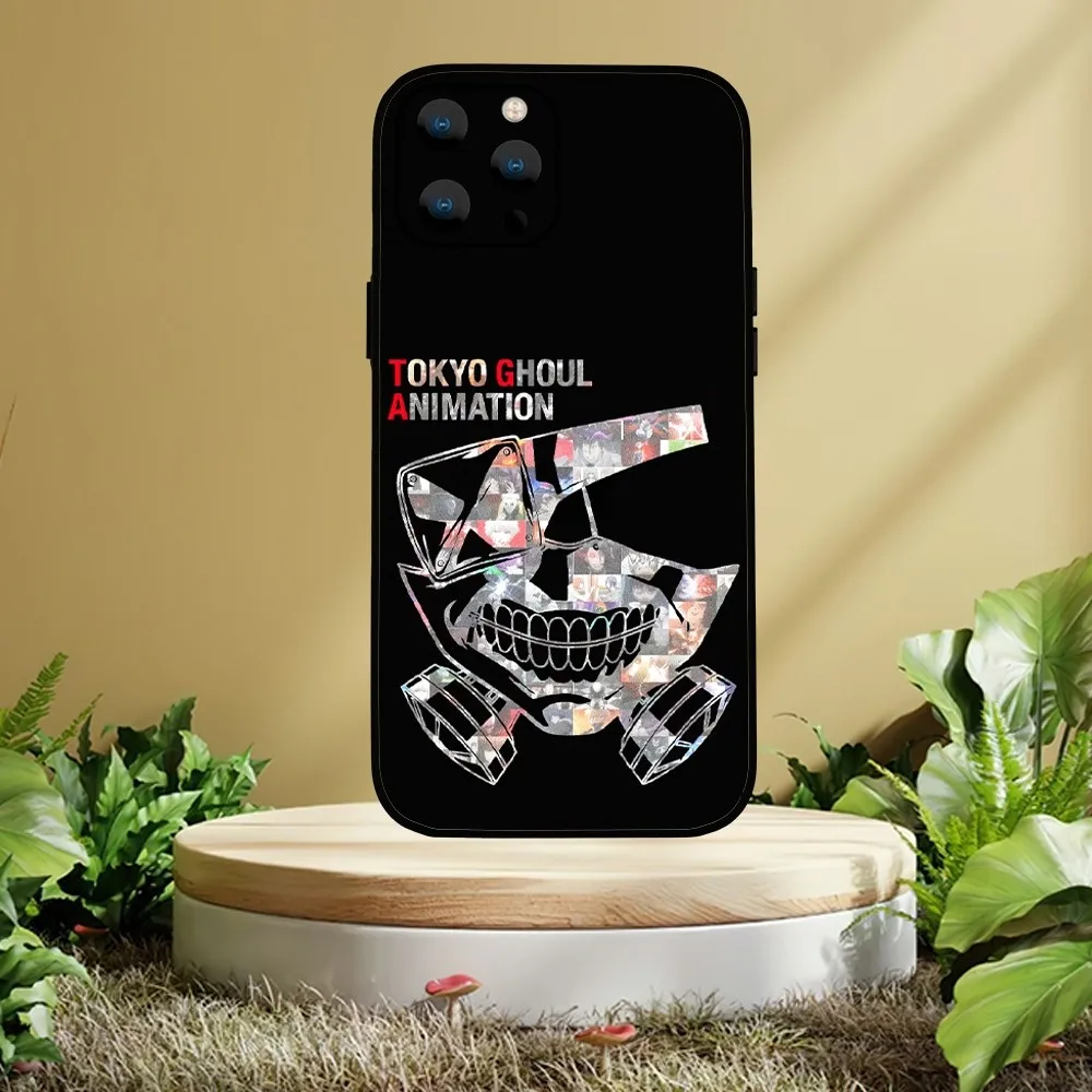 BiliBilil Anime Tokyo Ghoul  Phone Case For iPhone Mini 11 12 13 14 15 Pro XS Max X Plus SE XR Shell