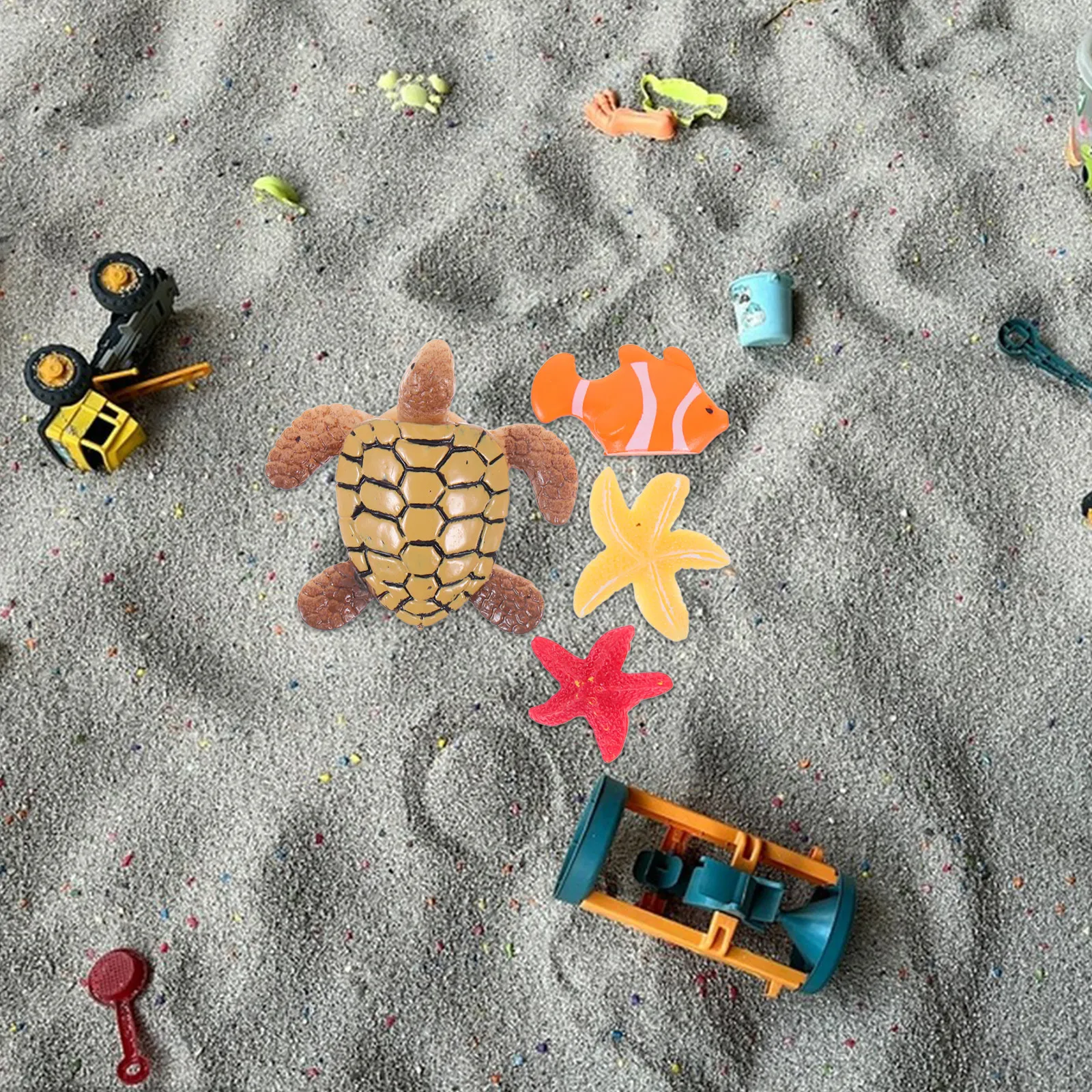 11Pcs Vibrant Resin Miniature - Resin Art Beach ulasan dan harga