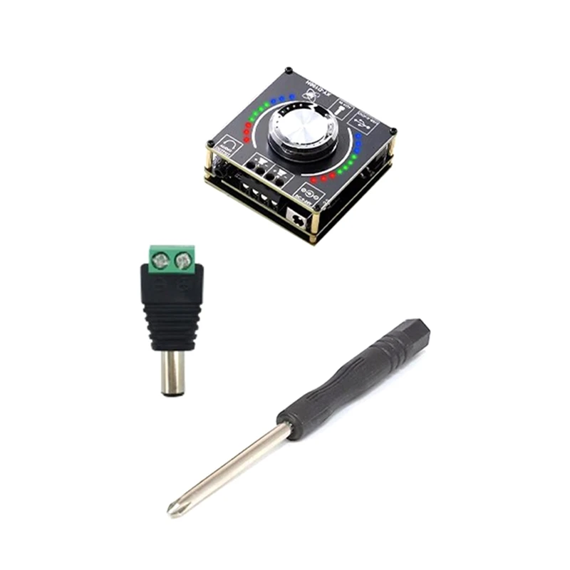 

Hot Sale-Bluetooth Stereo Amplifier Module 100W+100W Digital Audio Power Amplifier DC 9-24V/5A For Home Theater