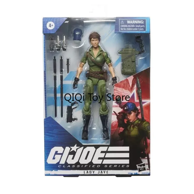 

Hasbro genuine version, 6 inches, Miss Jay, a female soldier, can do it