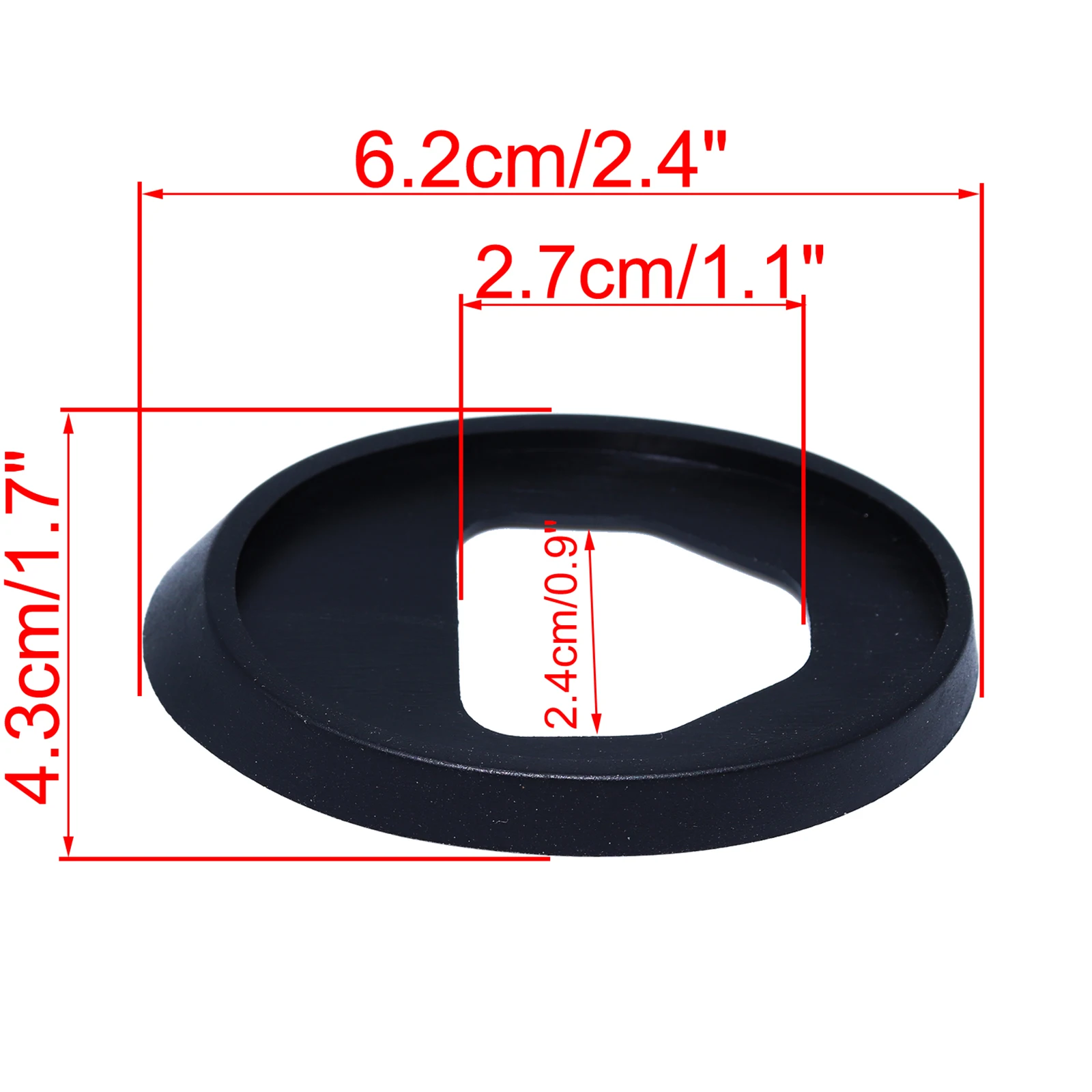 Car Roof Mast Whip Aerial Antenna Rubber Base Gasket For Chevrolet Vauxhall Opel Zafira B Seal Pad Replacement 2005 - 2013 2014