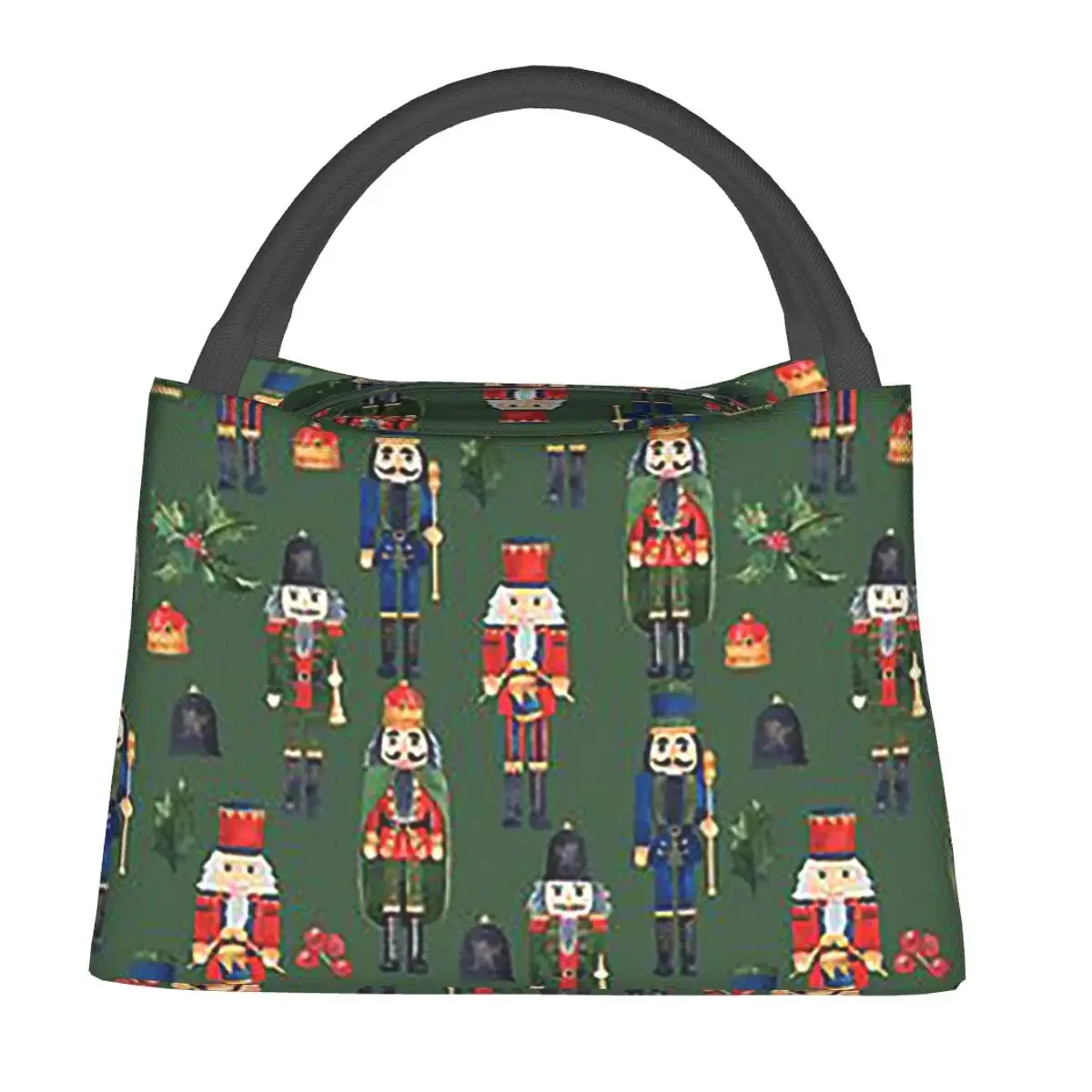 

Рождественские Щелкунчики Звезды Балерина Скрипка Сумки для обеда Изолированная коробка для бенто Водонепроницаемая сумка для обеда Сумки для пикника Термосумка-холодильник