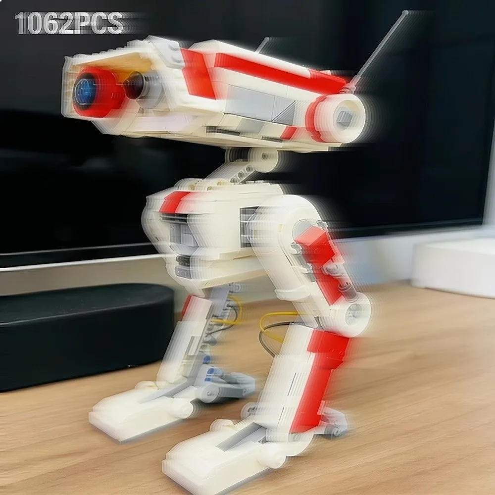 Space Interstellar Conflict BD-1 Intelligent Technical Robots Building Blocks Toys for Friends Christmas Gift