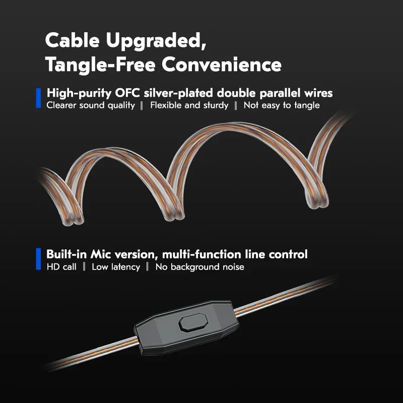 CCZ NC01 Gospel Avant-garde تصميم جمالي معالجة بالأشعة فوق البنفسجية PC تجويف 5-Class قابس معدني مطلي واحد DD HiFi سماعة أذن داخل الأذن