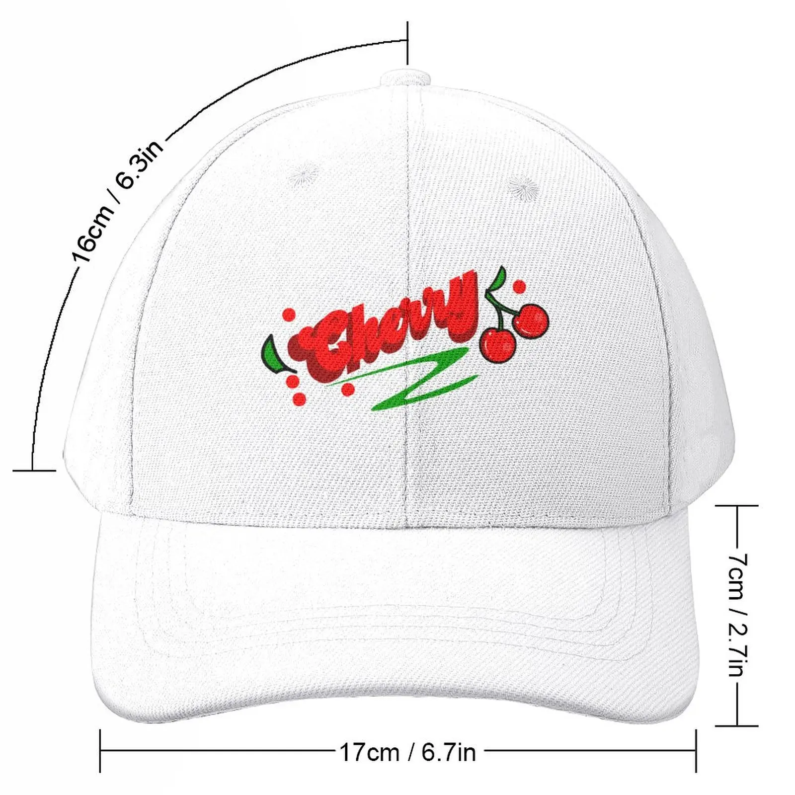 Cherry Fruit Baseball Cap Anime Hat Sports Cap Men Women's