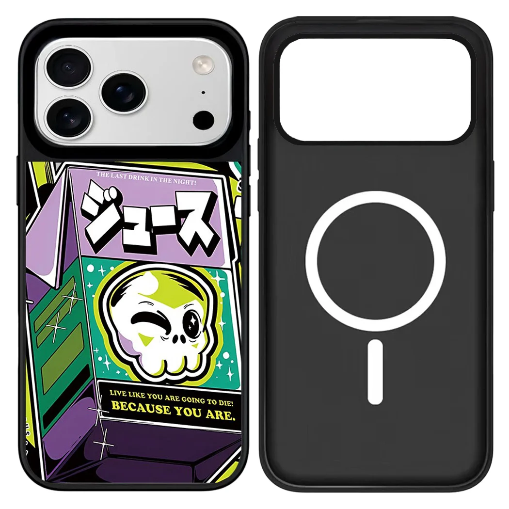 

Ramen Japanese Culture Mirror Surface Cover for iPhone 12 13 14 15 16 17 Pro Max 17 Air Case - Protective Magnetic Case