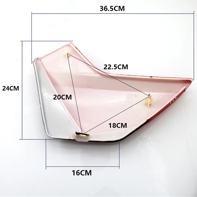 Motorcycle Side Cover for gs125 HJ125 QS125 QJ125 JC125 Battery/Tool Panel for Suzuki Haojue Qingqi Jingcheng Qjmotor Body Cover - view 3