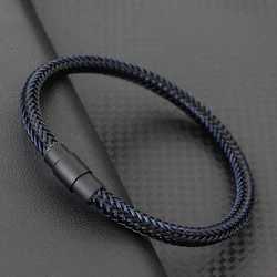 Minimalist Men Bangle Stainless Steel Wire 4 Colors Magnet Buckle Wrap Bracelet Outdoor Cool Biker Leisure Accessories Pulseria