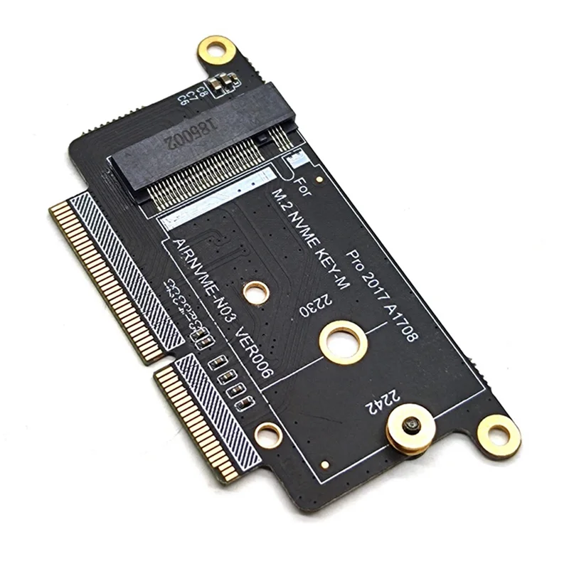 2X A1708 M.2 SSD محول Nvme PCI Express PCIE إلى NGFF M2 SSD بطاقة محول ل Pro Retina 13 بوصة A1708 2016 2017