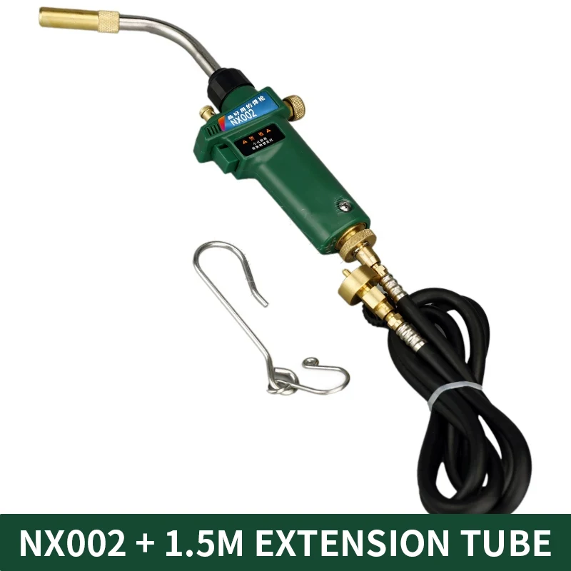 

Portable Dual-Tube Oxy-Acetylene Torch Suitable for Brazing, Welding, HVAC, Plumbing, and Gas Torches with CGA600 Connection