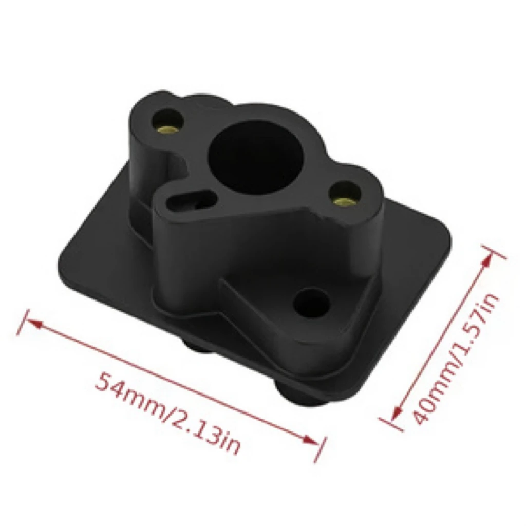Carburetor Intake Manifold Adapter Spacer for 2 Stroke 43cc 52cc Mini Bike Brush Cutter - view 2