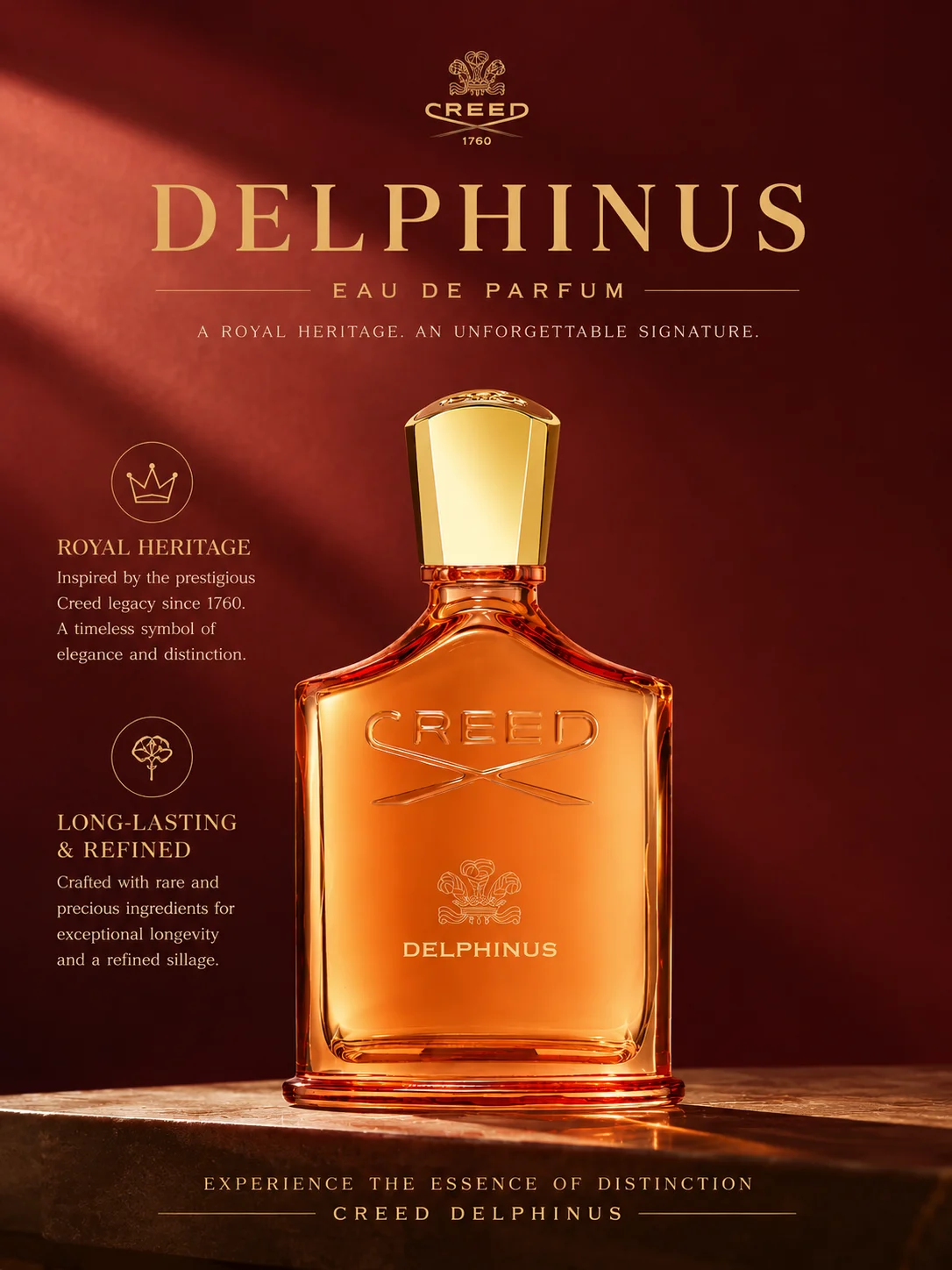 Creed Centaurus Perfume 100ml Luxury Amber Scent Fiery Tobacco Vanilla Aroma Long Lasting Orange Glass Flask Bottle Anniversary Birthday Graduation Gift Idea Year-Round Essential Elegant Unisex Fragrance Spray Party Evening Celebration Mist