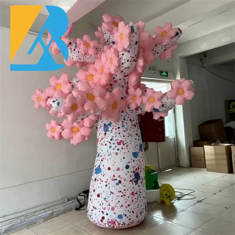 

Custom Made Party Supply Giant Inflatable Peach Tree for Stage Decoration Toys