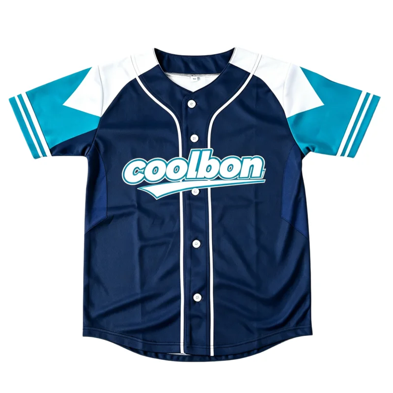 Custom Button Baseball Jerseys - Color Spirit Sports Shirt Sublimation Print with Name And Number - Unique Uniforms for Fans And