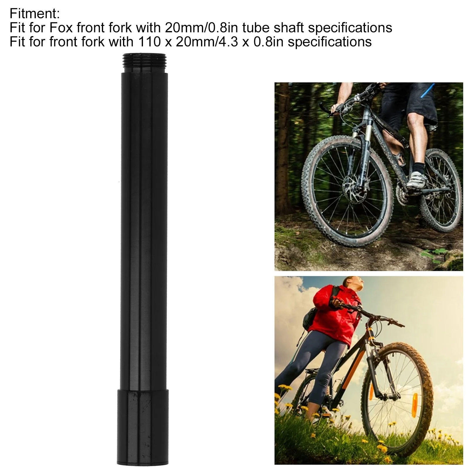 tubo-eixo-espetos-thru-axle-velocidade-de-liberacao-rapida-pecas-para-fox-front-fork-40-110x20mm