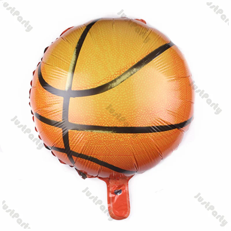 141pcs Sports Balloons Arch Garland Kit Purple Orange Basketball Foil Balloon Decor for Kids Baby Shower Baptism Boys Birthday