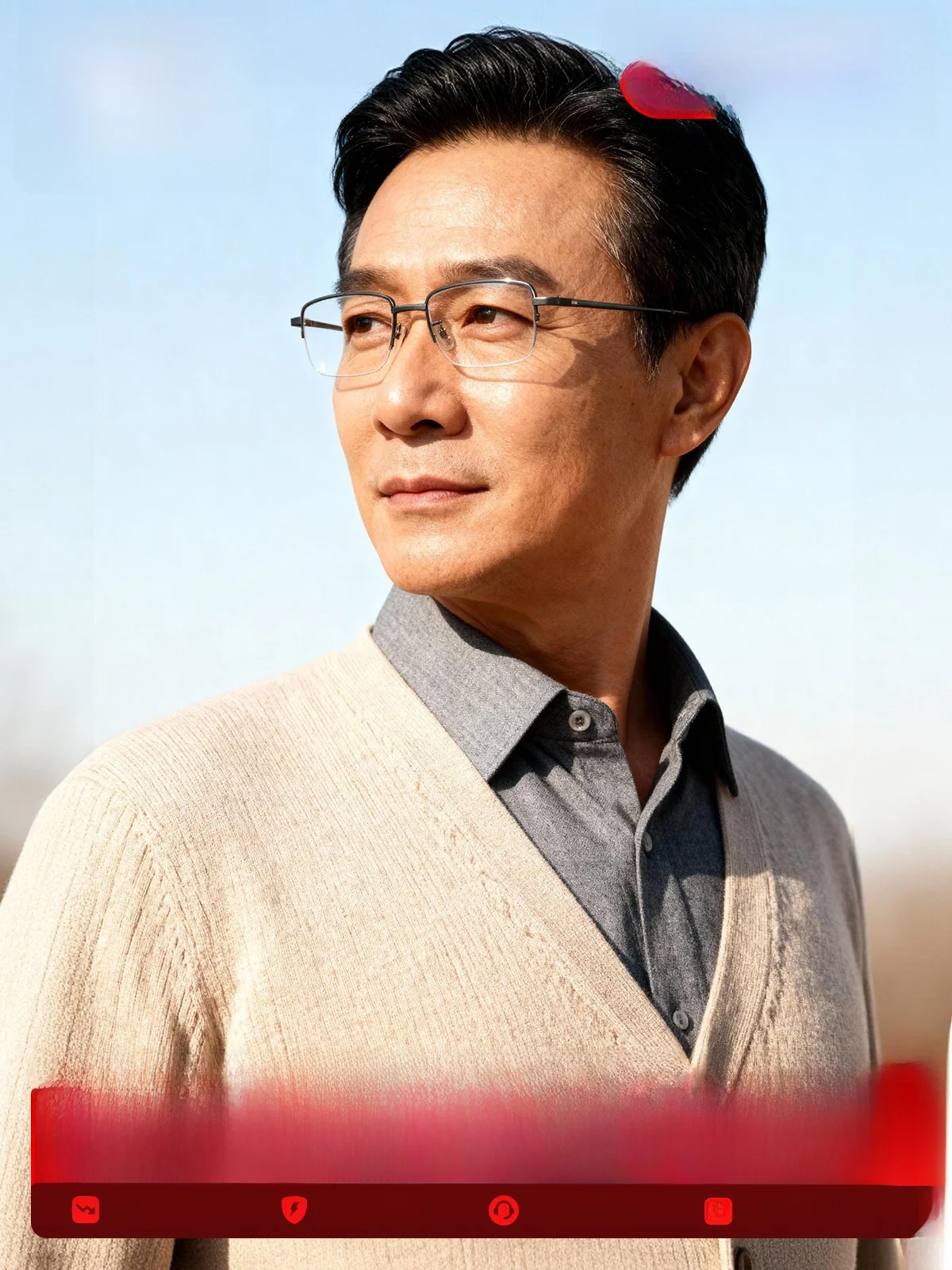 クラシックスタイルの男性用遠近両用メガネ、高精細ブルーライトカット、近視・遠視用、度付き対応可能