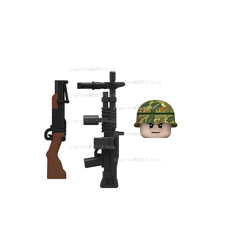 N706 N705 N704 N703 군인 세트 군사 액션 피규어 인형 블록 액세서리 어린이 장난감 크리스마스 선물