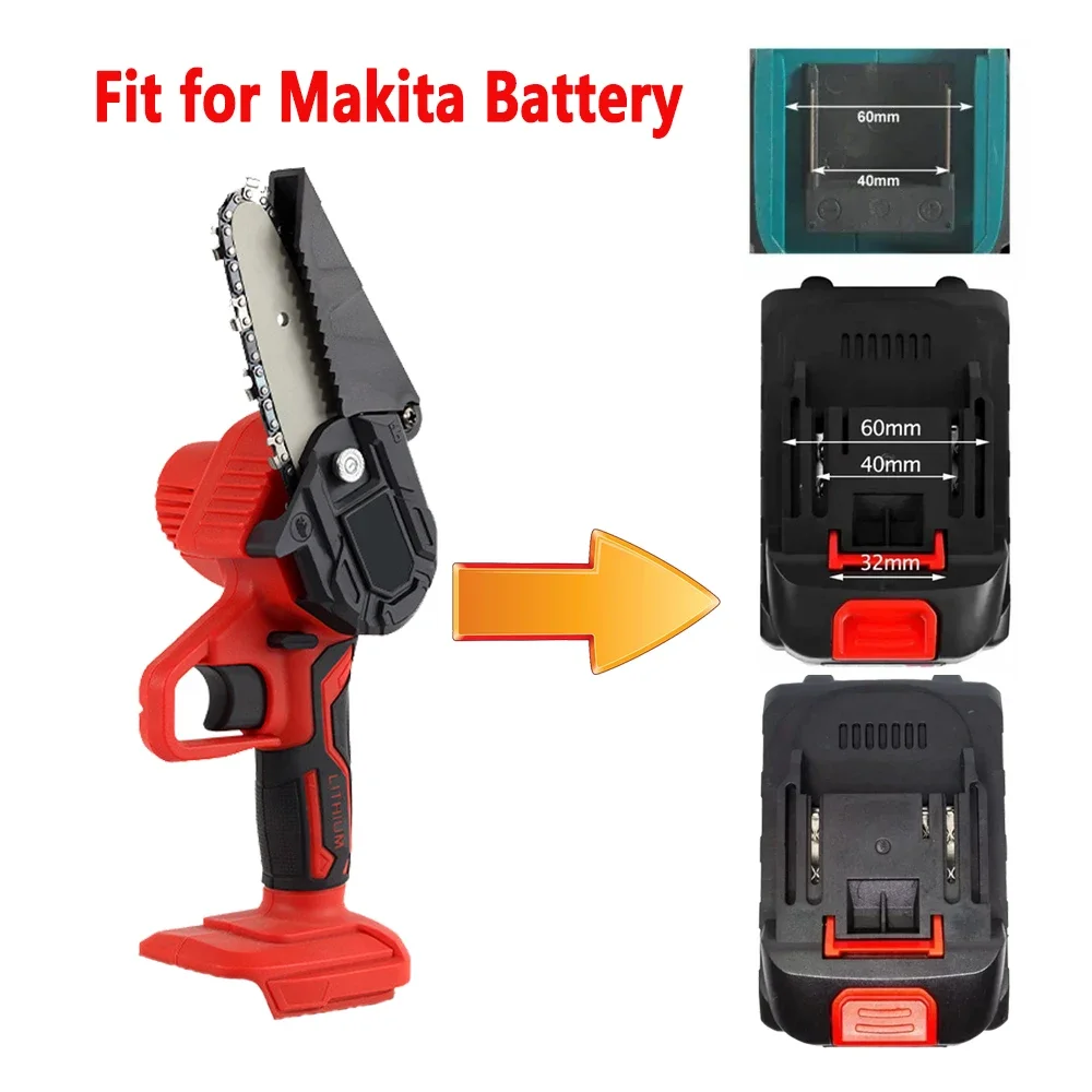 

Мини-бензопила для деревообработки Makita 18 В (без батареи с небольшой ручной электрической 6-дюймовой лесозаготовительной мини-портативной бензопилой