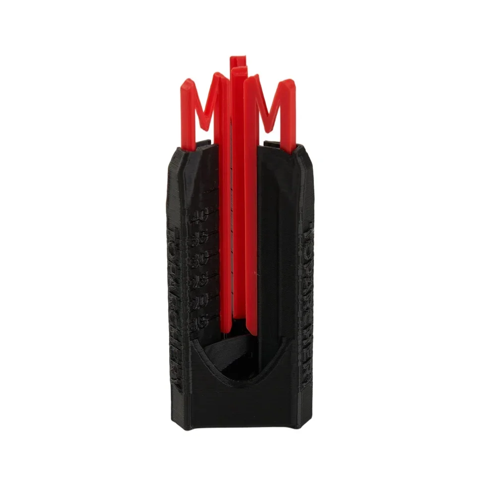 3D-Druck Fletching-Jig für Spin-Wing-Vanes, Spiral-Pfeilfedern, verstellbares Bogenschießen-Servierwerkzeug-Zubehör – Detail 7