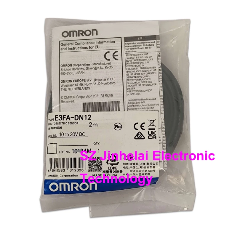 New and Original Omron Photoelectric Switches E3FA-DP11 DP12 DP13 DP14 DP15 DN11 DN12 DN13 DN14 DN15 VN11 RN11 RN12 RP11 RP12 2M - Image 6