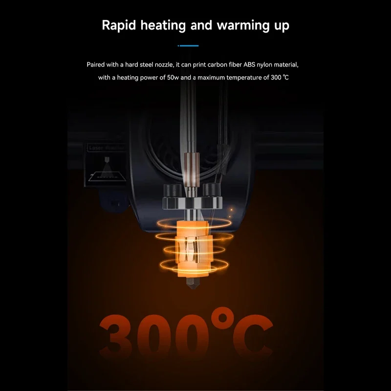 Nowa aktualizacja Hotend dla Creality K1C/K1 MAX hotend wymienna dysza mosiądz twardy dla K1 SE zestaw hotend drukarki 3D — zdjęcie produktu 3