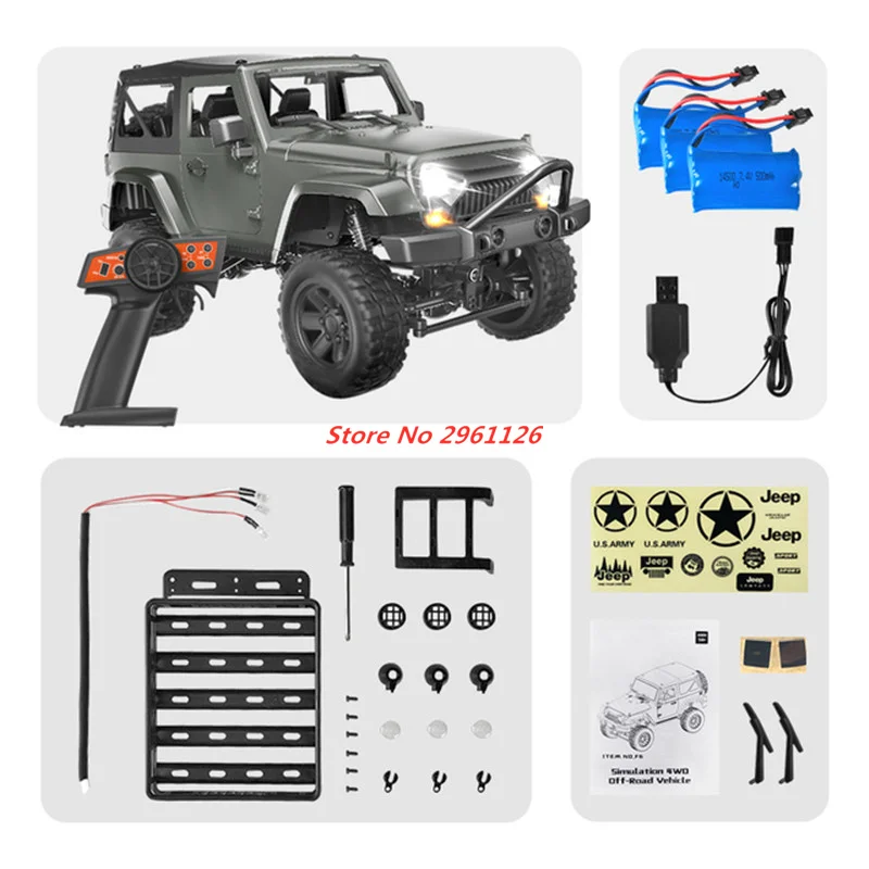 2,4g 1:14 f6 4WD RC LKW mit LED Nachtlicht Buggy Offroad Control Trucks Klettern Auto Fahrzeug hinzufügen Auto Rahmen RC Rennwagen