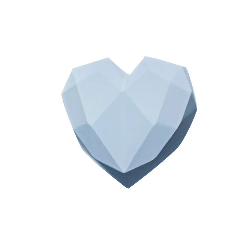 Geometric Heart Shaped Solid Color Car Air Conditioning Vent Fragrance Home Decor Crafts Stones Vehicle Aromatherapy Diffuser
