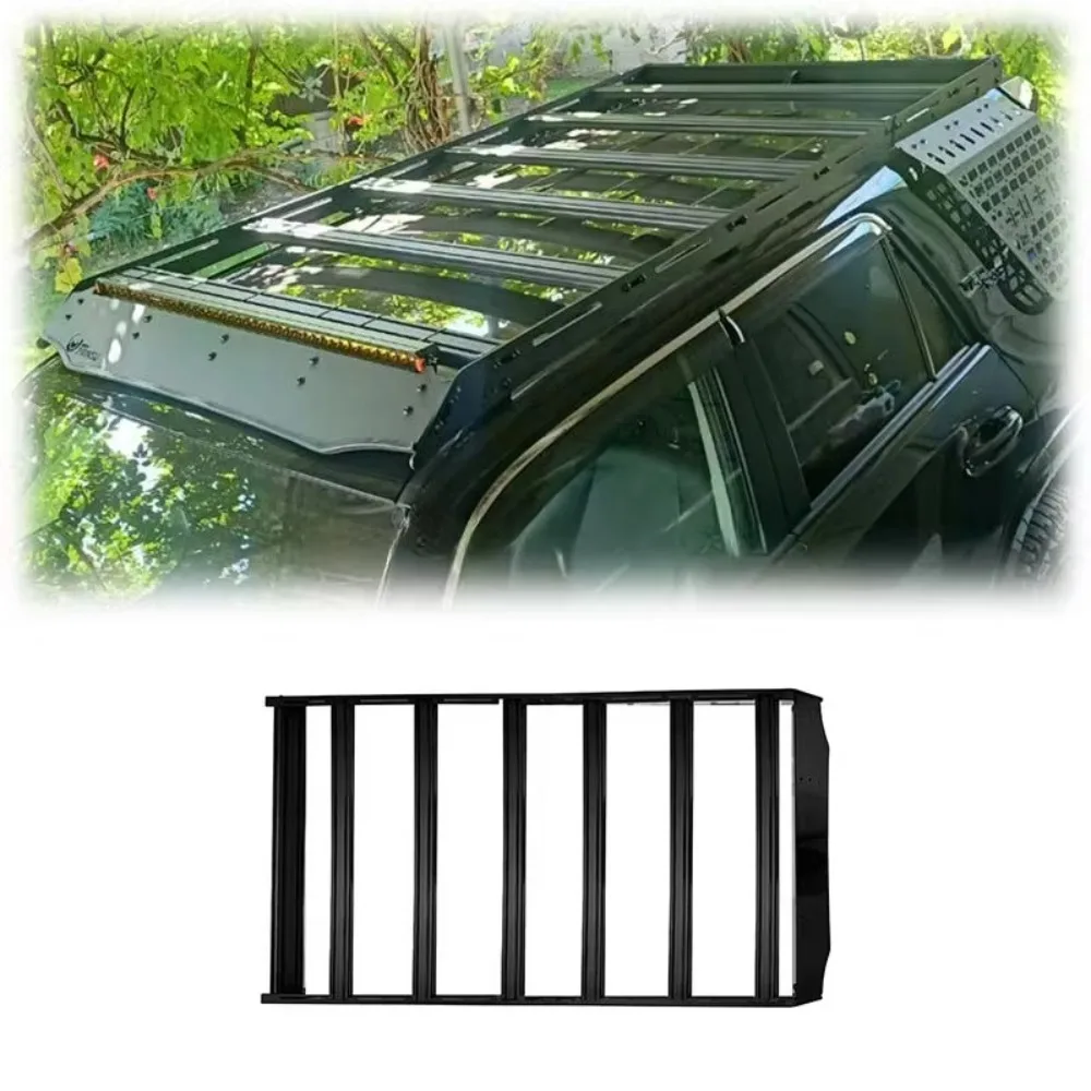 Roof Rack Cross Bars & Window Visor Armor for 2010-2023 4Runner Platform Modified Accessories in Stock Discount