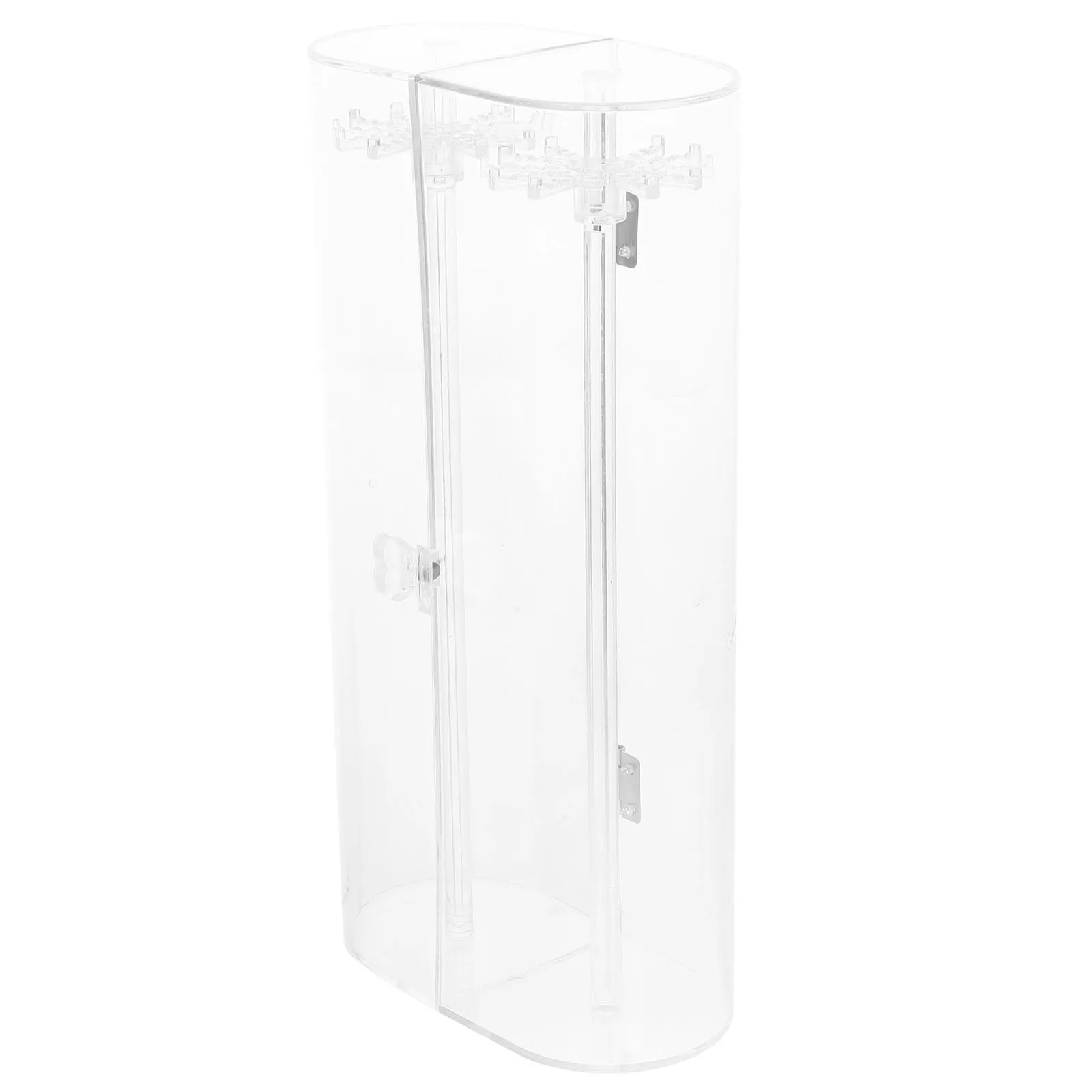 

Jewelry Box Clear Organizer For Necklaces Pendants Bracelets Storage Necklace Organizer Case Display Stand Holder Case