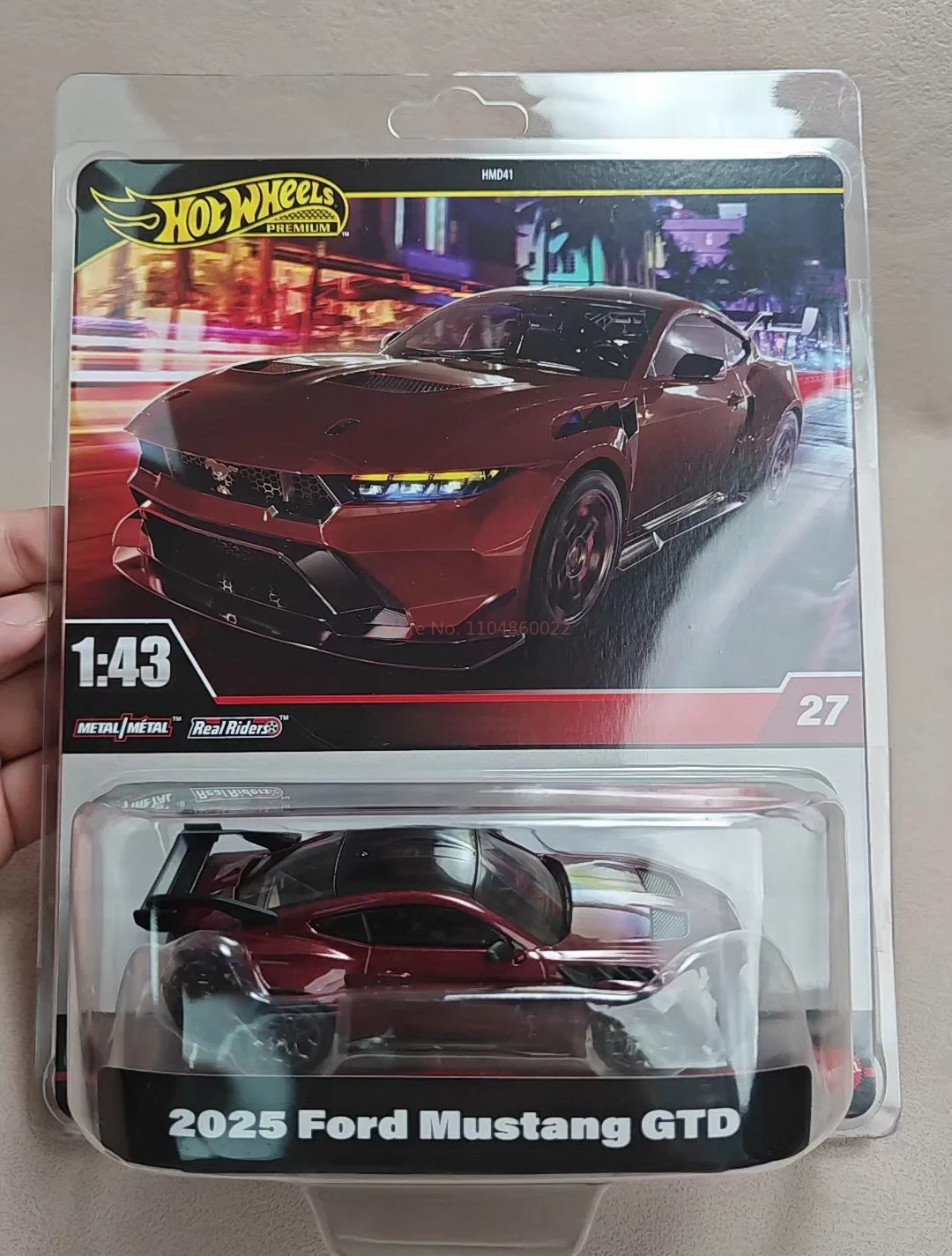 Rodas quentes originais 2026 1:43 hmd41 lamborghini toyota modelos de carros esportivos fundidos sob pressão colecionáveis presente de natal para coletor de modelos