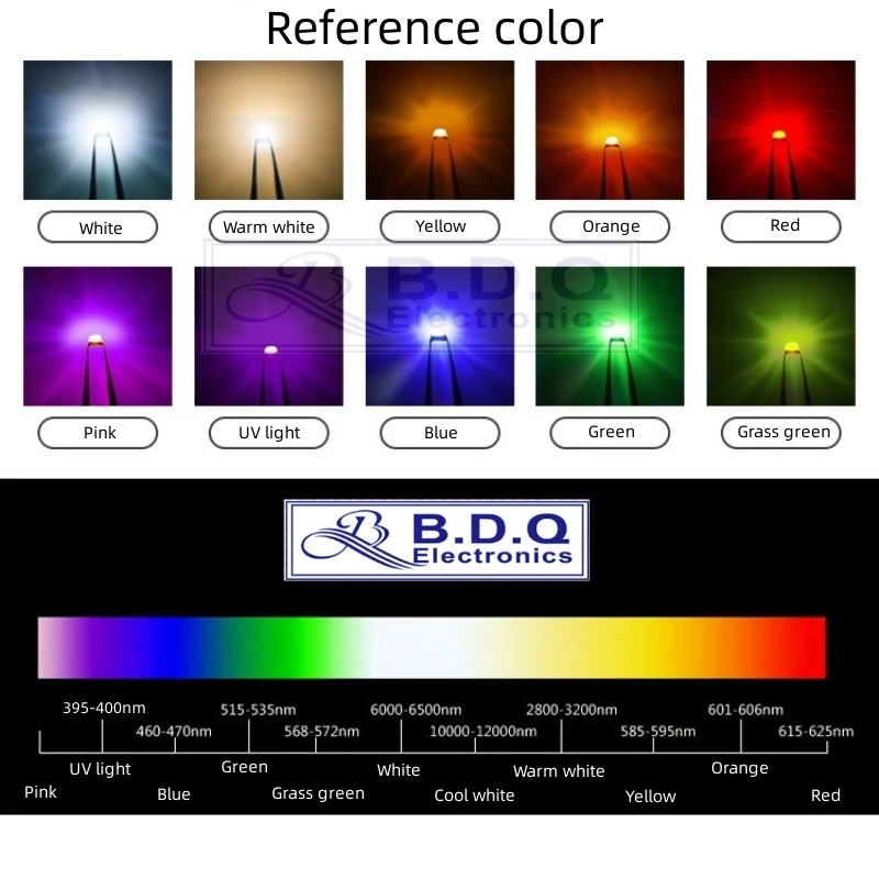 Imagem -06 - Smd Led Side-emitting Diode Amarelo-verde Esmeralda Verde Branco Vermelho Azul Amarelo Laranja Side Emitting 4008 Led 100 Pcs 335