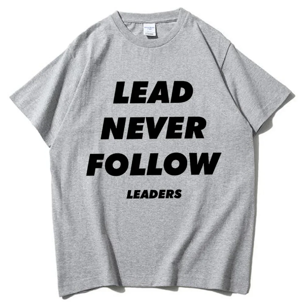 Loose T Shirt Chief Keef Lead Never Follow Leaders Shirt Chief Keef Shirt Chief Keef Fan Gift Unisex O-Neck Short Sleeve Shirts