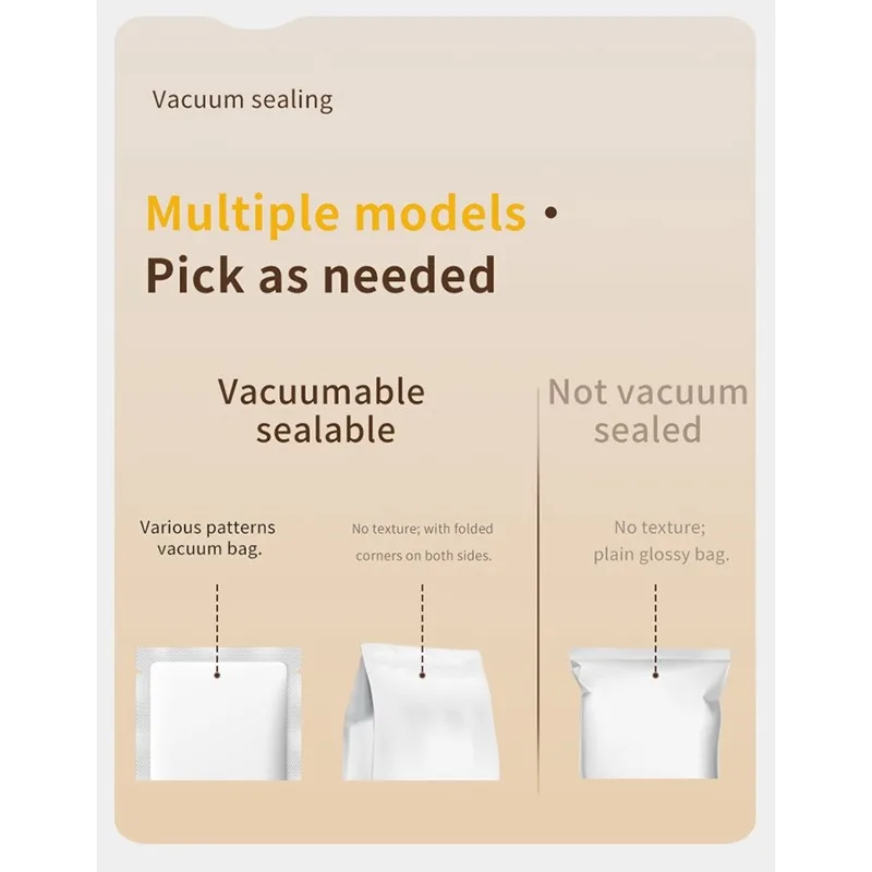 

【NEWLY】USB Charging Wireless Portable For Home Use Food Vacuum Sealer Machine Digital Countdown Timer