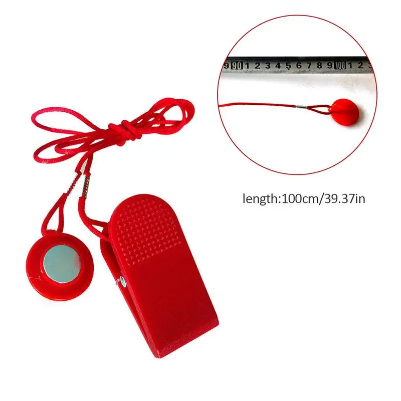 Treadmill Safety Key Treadmill Universal Magnet Safety Key Switch Magnetic Suction Running Machine Safety Key For Exercise