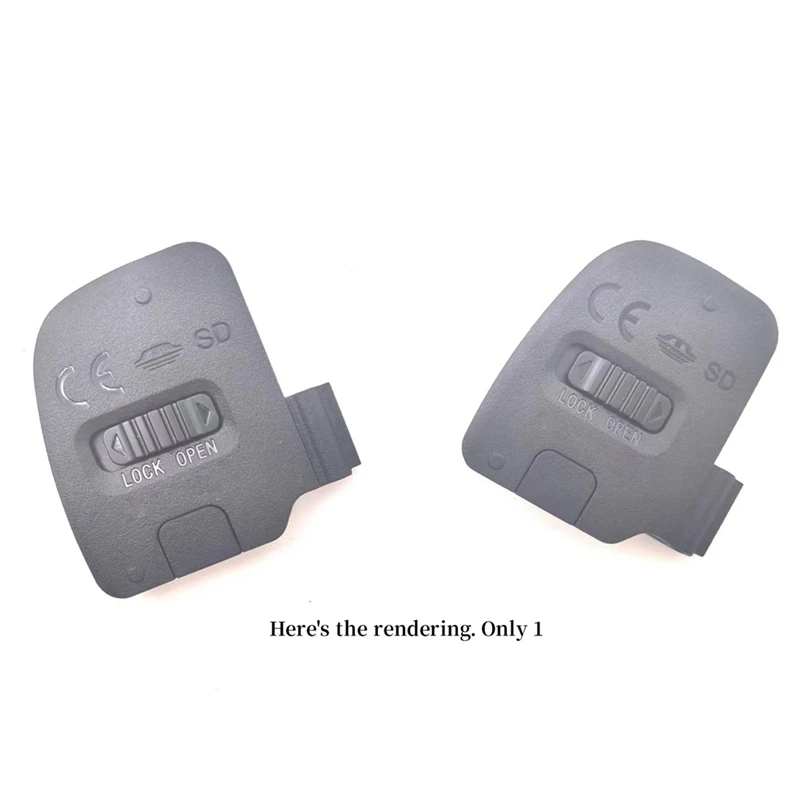 1 قطعة غطاء البطارية الجديد غطاء الباب غطاء حالة الكاميرا البلاستيك الأسود لسوني A6100 A6300 A6400