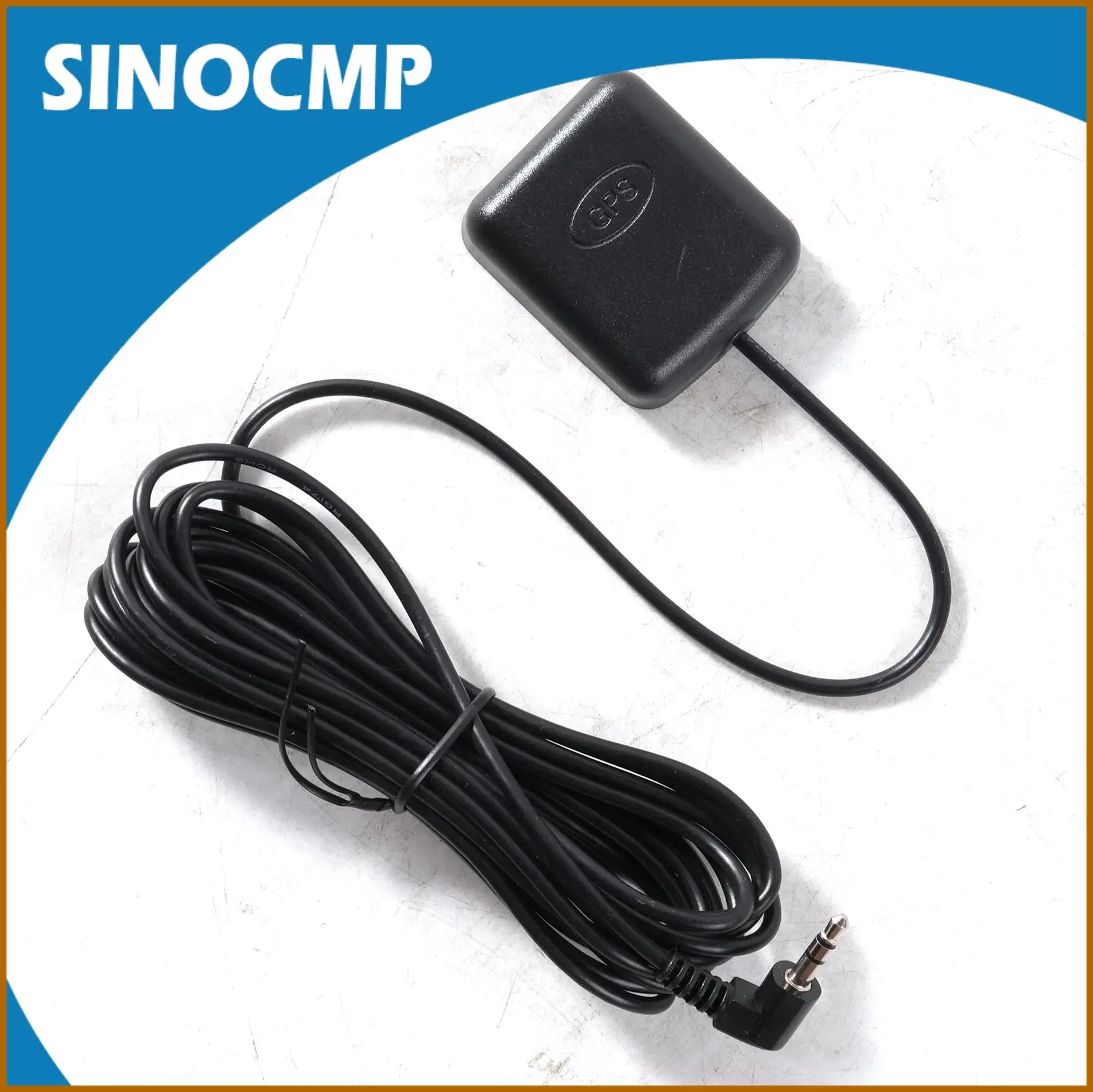 

1pc External GPS Driving Recorder Antenna 3.5mm Elbow 3V-5V for Car Truck SUV Dash Cams Dash Camera