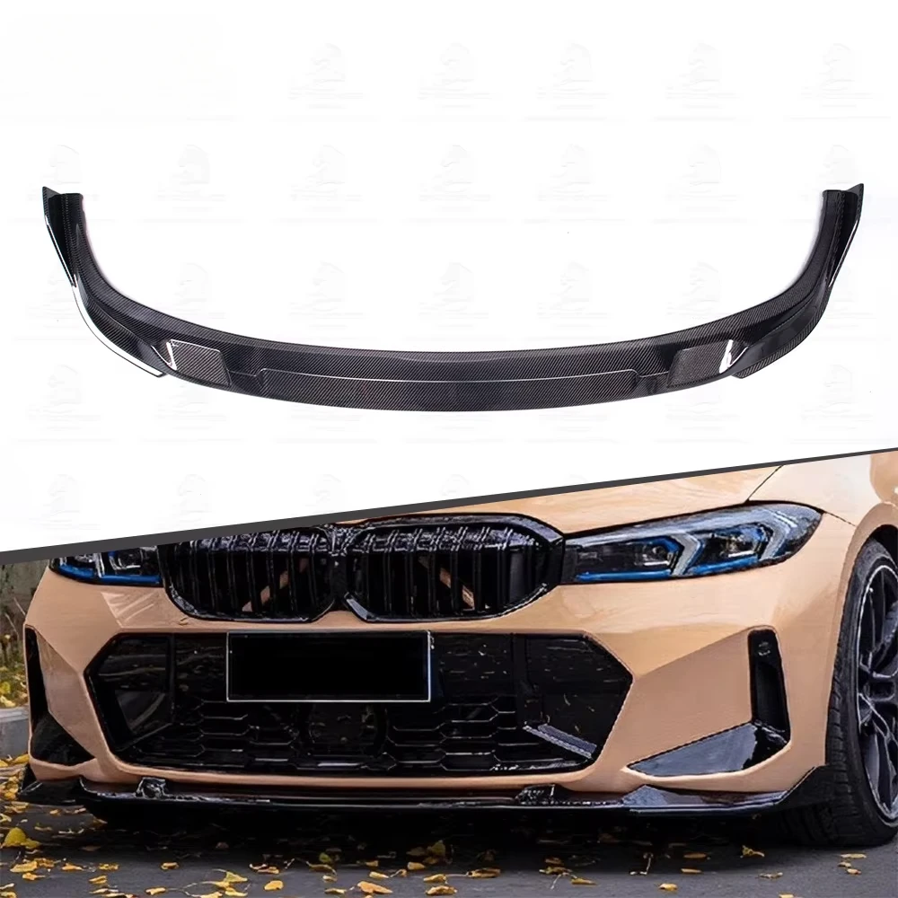 

3D Type Carbon Fiber Front Lip Body Kit for Bmw 3 Series G20 Lci M Tech Bumper 2023+
