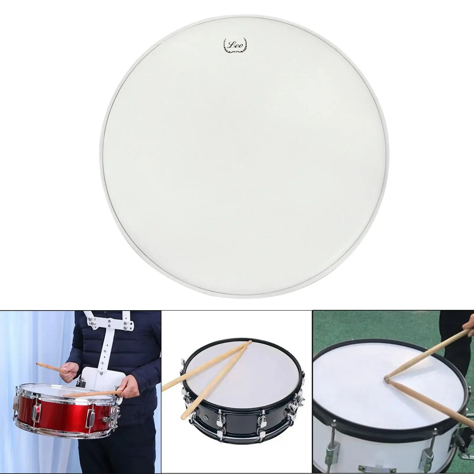 Snare Drum Head Percussion Instrument Frosted Drumhead Drum Skin