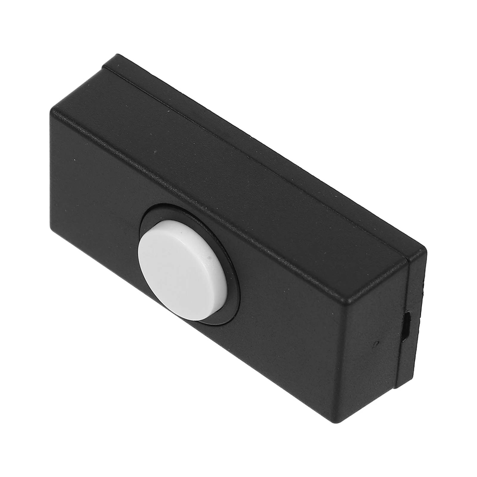 

Vintage Doorbell Button Decorative Wall Switch Black Chime Push Buttons for Install Durability Clear Sound Doorbell