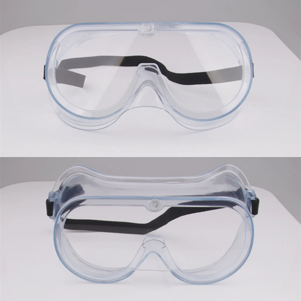 

Goggles Protective Glasses Windproof Safety Anti-droplets White Anti-fog Men and Women
