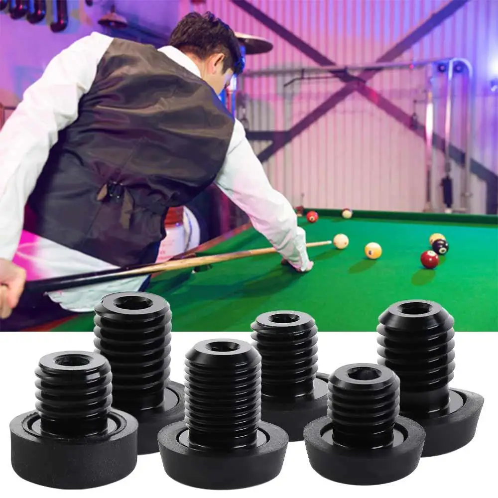 

Pool Bottom Cover Billiard Cue Bumper Billiard Back Plug Screw Billiard Cue Bottom Plug Cue Stick Protector Case Cover